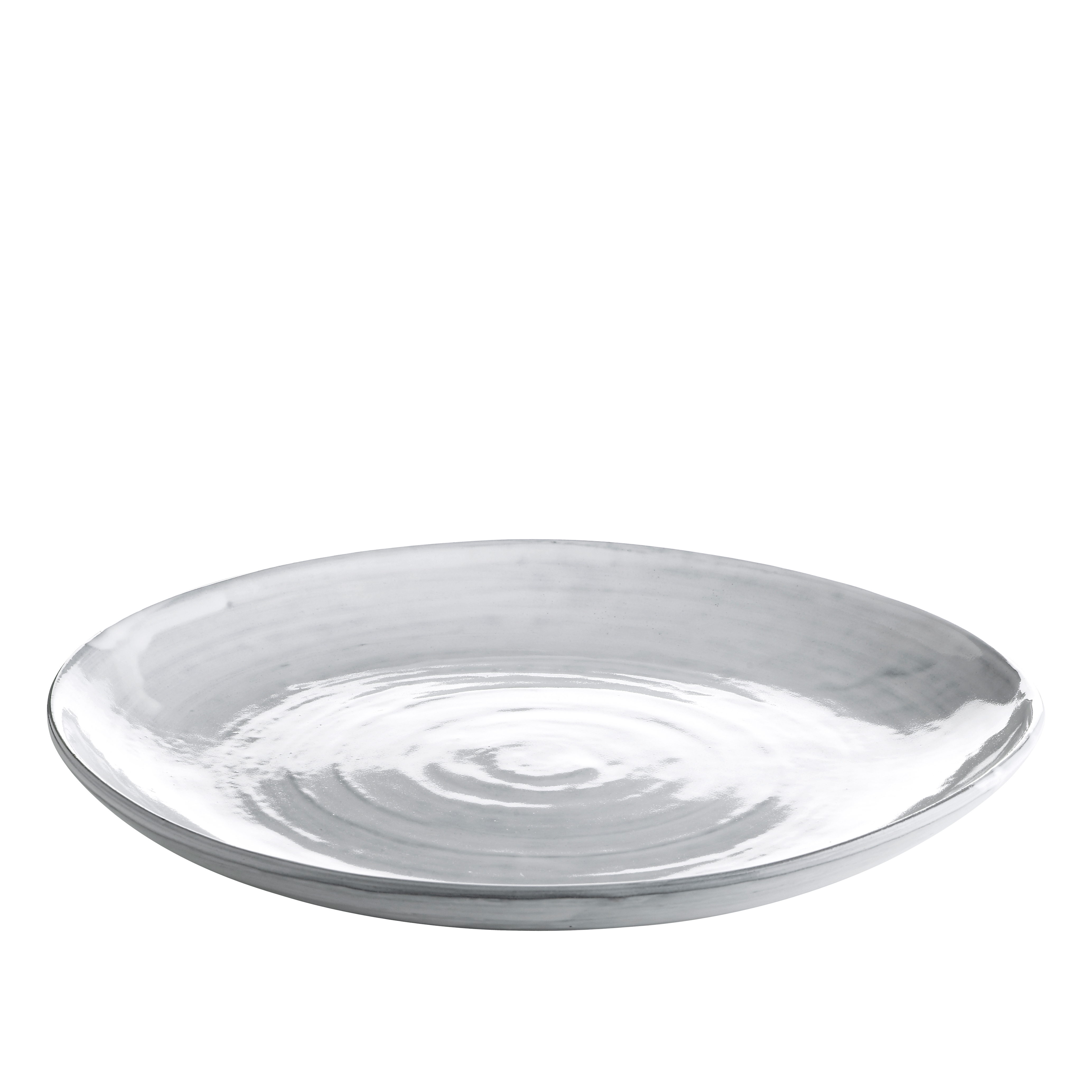 Light ceramic plate with detailed glaze. Products Tine K Home