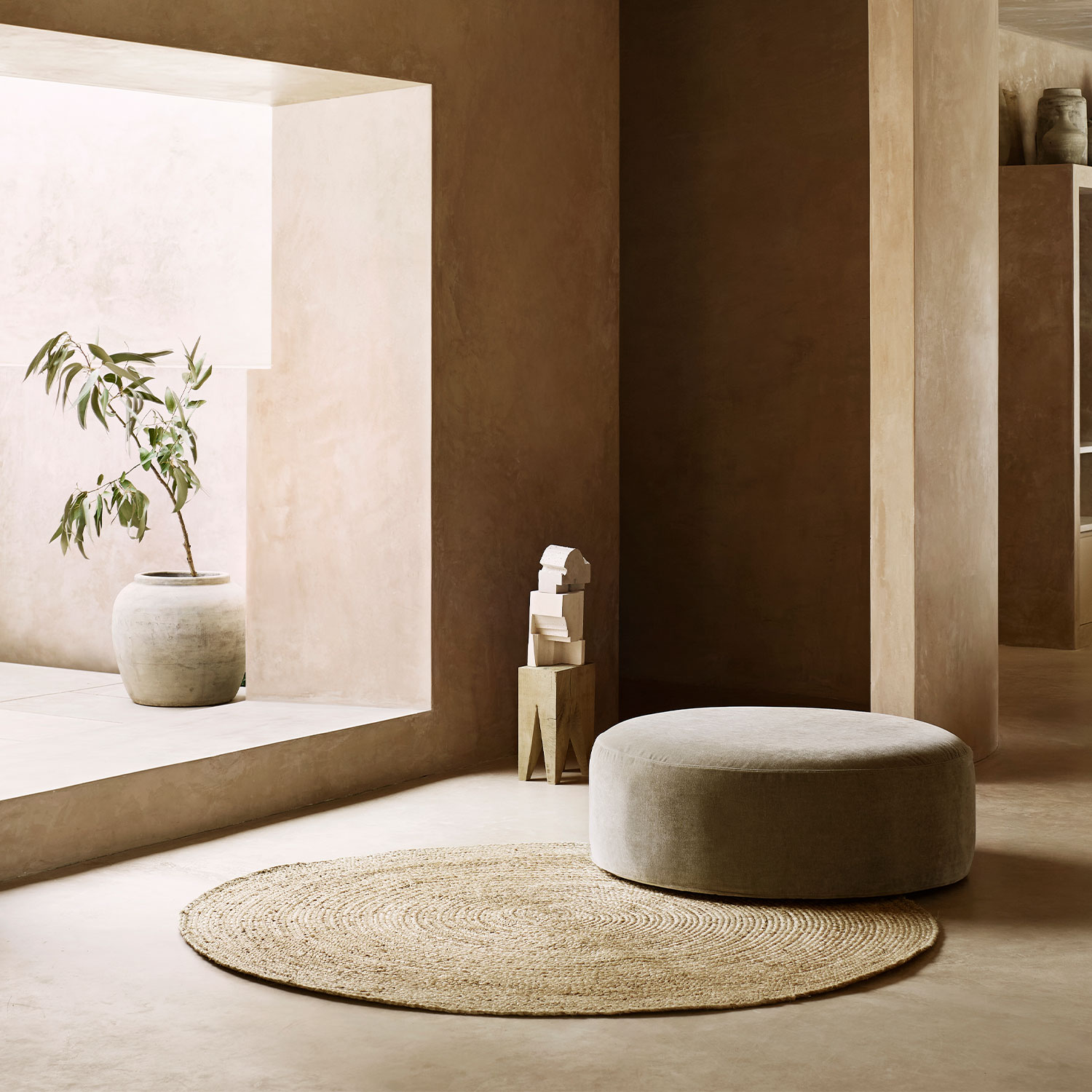 ROUND CARPET JUTE 120 CM Products Tine K Home