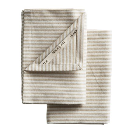 VISKESTYKKER | GENANVENDT BOMULD | 2 STK