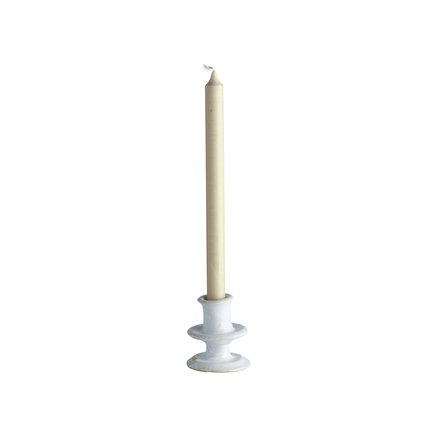 CANDLEHOLDER | GLAZED CLAY | H 10 CM