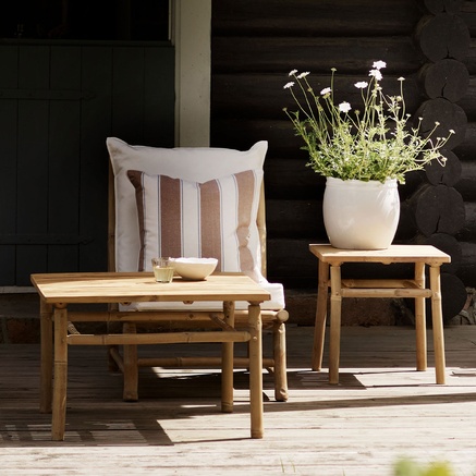 KRUKKE M | HVID GLASERET | SÆT AF 2