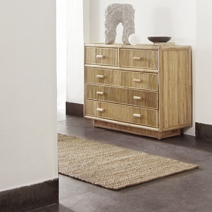 KOMMODE | RATTAN | H 78 CM