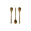 SMALL SPOONS | TEAK | 3 PCS