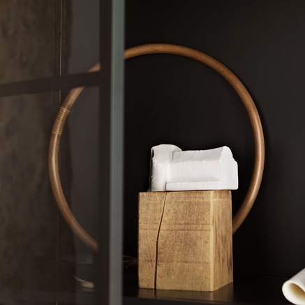 VÆGDEKORATION | RATTAN | Ø 30 CM