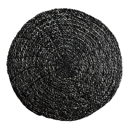 PLACE MAT | BLACK | D 40