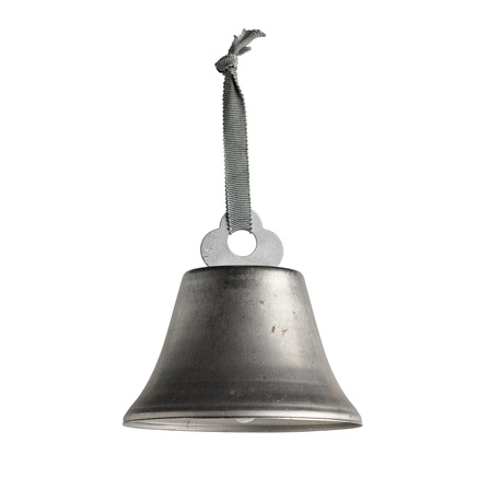 CHRISTMAS BELL I SILVER I 10 CM