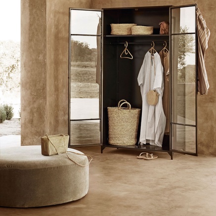 BASKET | PALM LEAVES | 50 CM