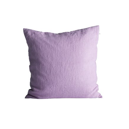 XCushion cover in linen, 50 x 50 cm, pink