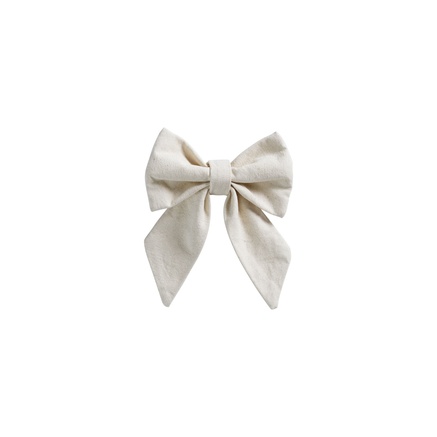 CHRISTMAS BOW | COTTON CANVAS | 17 X 10 CM