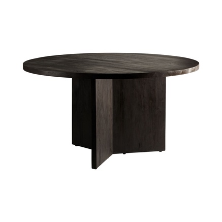 BORD | GENANVENDT TEAK | Ø 140 CM