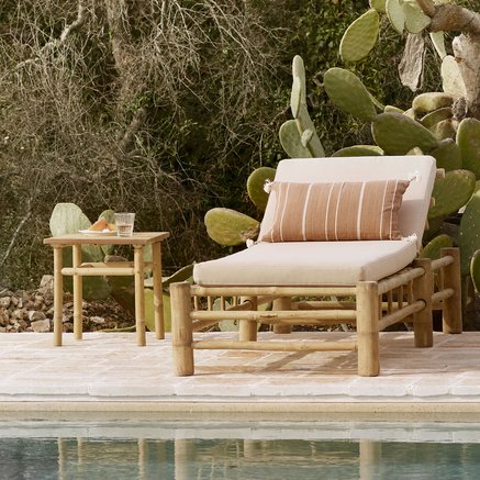 SUNBED | BAMBOO | NATURE CUSHION