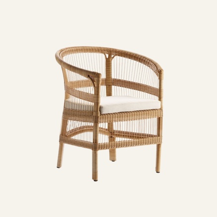 LOUNGE CHAIR | POLYRATTAN | H 82 CM