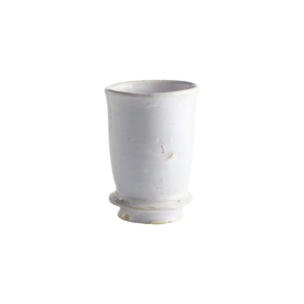 KRUKKE | GLASERET LER | H 17 CM