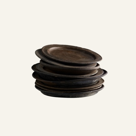 VINTAGE TRAY | CLAY | APPROX. Ø 25-30 CM