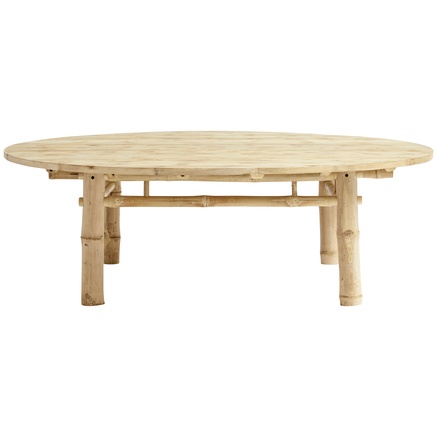 BAMBUS LOUNGE BORD | RUNDT | Ø 110 x H 45 CM