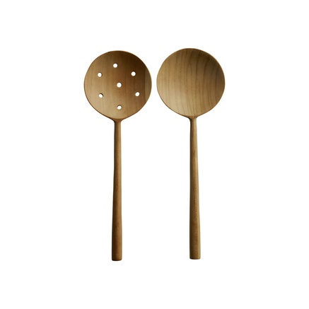 SALAD SET | TEAK | L 26,5 CM