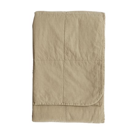 QUILTED THROW | COTTON | 190 X 260 CM