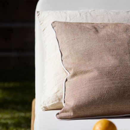 PUDEBETRÆK | HØR/VISKOSE | 55 X 55 CM