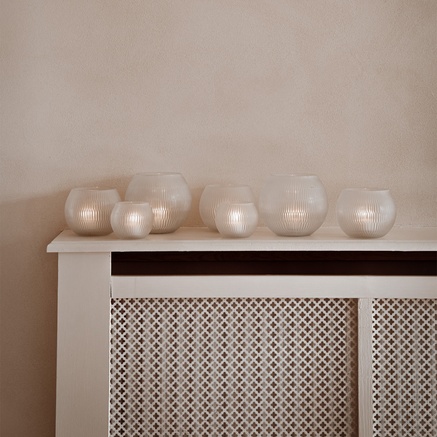 CANDLE HOLDER  | GLASS | H 10 CM