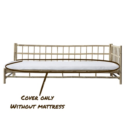 COVER | BAMBEDLOUNGE LEFT & RIGHT | WHITE