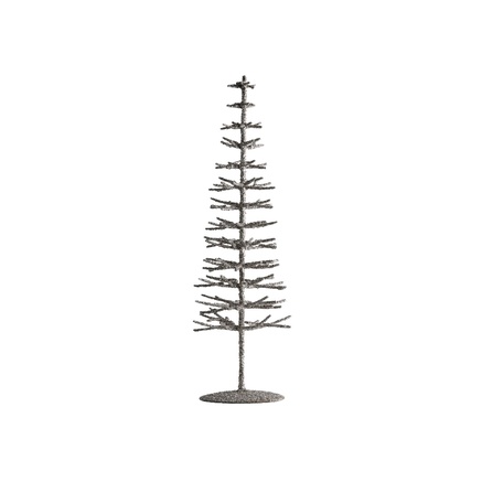 GLITTER CHRISTMAS TREE | IRON | H 30 CM