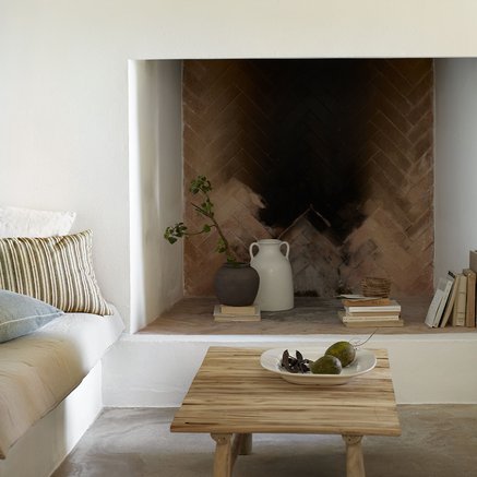 SERVERINGSFAD | GLASERET LERTØJ | 45 X 35 CM