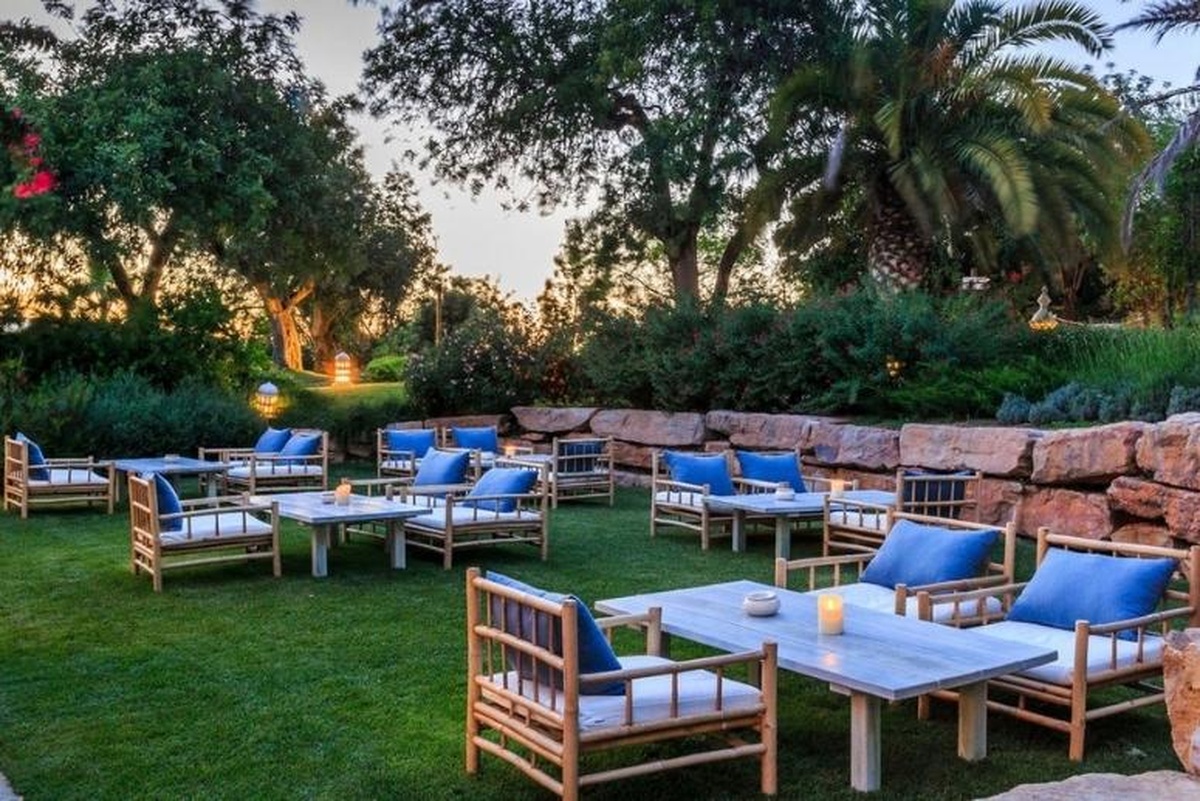 Vila Monte Portugal is a beautiful hotel decorated with bamboo furniture from Tinekhome.