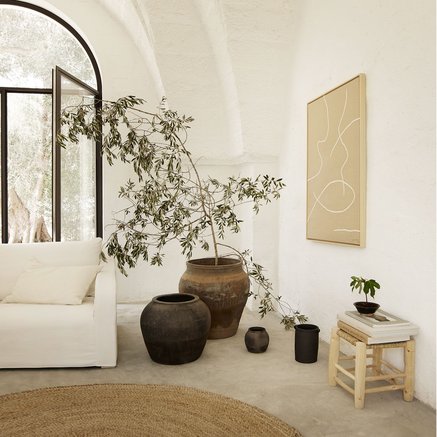 VINTAGE POT | CLAY | 40 cm