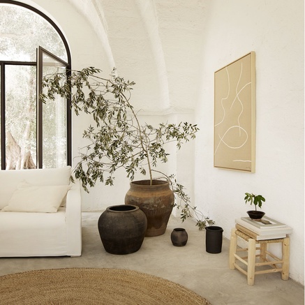 VINTAGE POT | CLAY | 40 cm