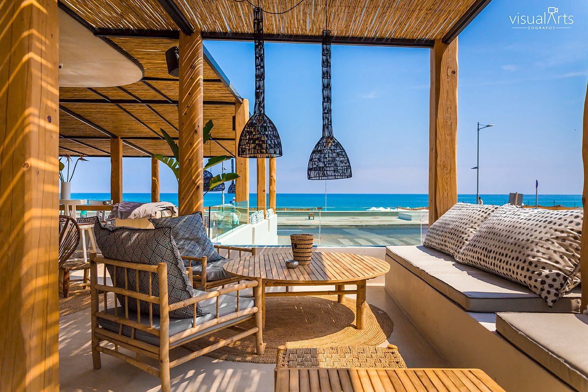 tinekhome bamboo furniture at Kai Seaside Crete