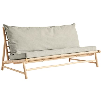 LOUNGE SOFA | BAMBOO | NATURE CUSHION