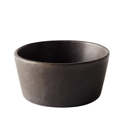 Bowl, stonewear, dia 10xH5 cm, black