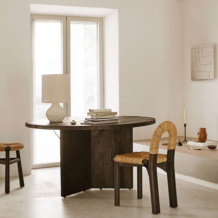 TABLE | RECYCLED TEAK | Ø 140 CM