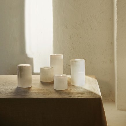 TEALIGHT HOLDER | CRYSTAL | 12 CM