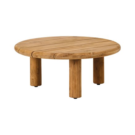 LOUNGE TABLE | RECYCLED TEAK | Ø 70 X H 30 CM