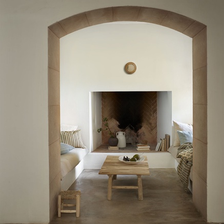 SPEJL | RATTAN | RUND