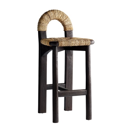 BARSTOL | GENANVENDT TEAK | H 90 CM