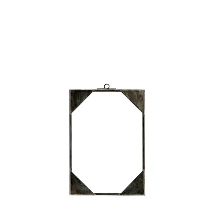 Simple glass frame, 13x18, tin
