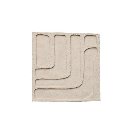 VÆGDEKORATION | PAPMACHÈ | 48 X 48 CM