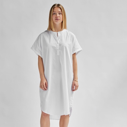 LANG SKJORTE | BOMULD | ONESIZE