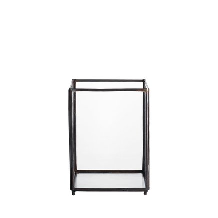 ÅBEN LANTERNE | JERN | H 21 CM