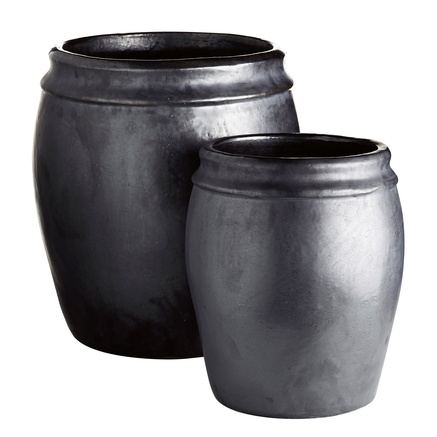 POT XL | GLAZED | SET OF 2