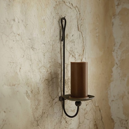 CANDLE | STEARIN | H 15 CM