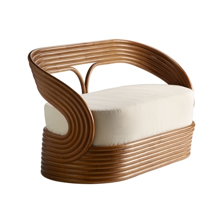 SOFA | RATTAN | H 72 CM