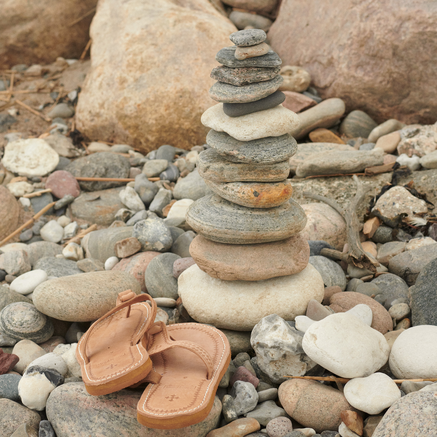 SANDAL | LÆDER | VOKSEN