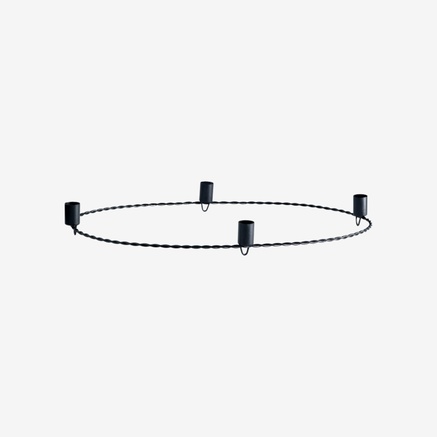 ADVENT CANDLEHOLDER | METAL | OVAL