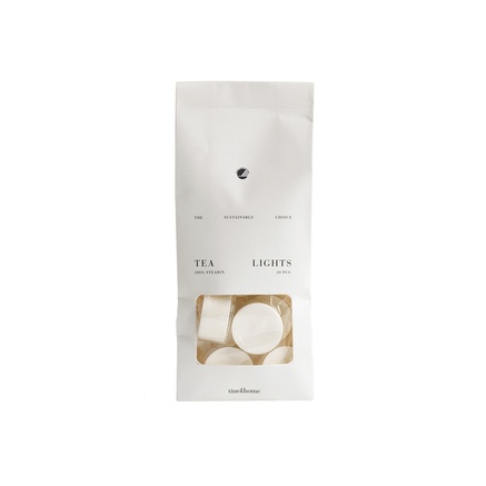 TEALIGHT CANDLE | WHITE | 20 PCS.
