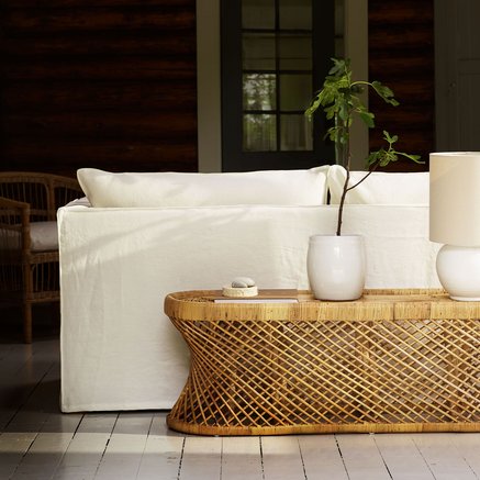 KRUKKE L | HVID GLASERET | SÆT AF 2