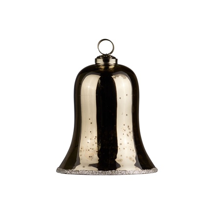 JULEKLOKKE | GLAS | H 12 CM