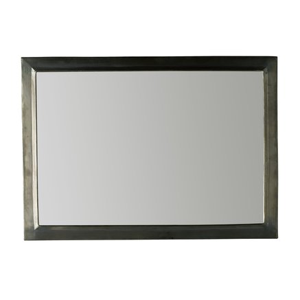 MIRROR | OXIDISED BRASS | 70 CM